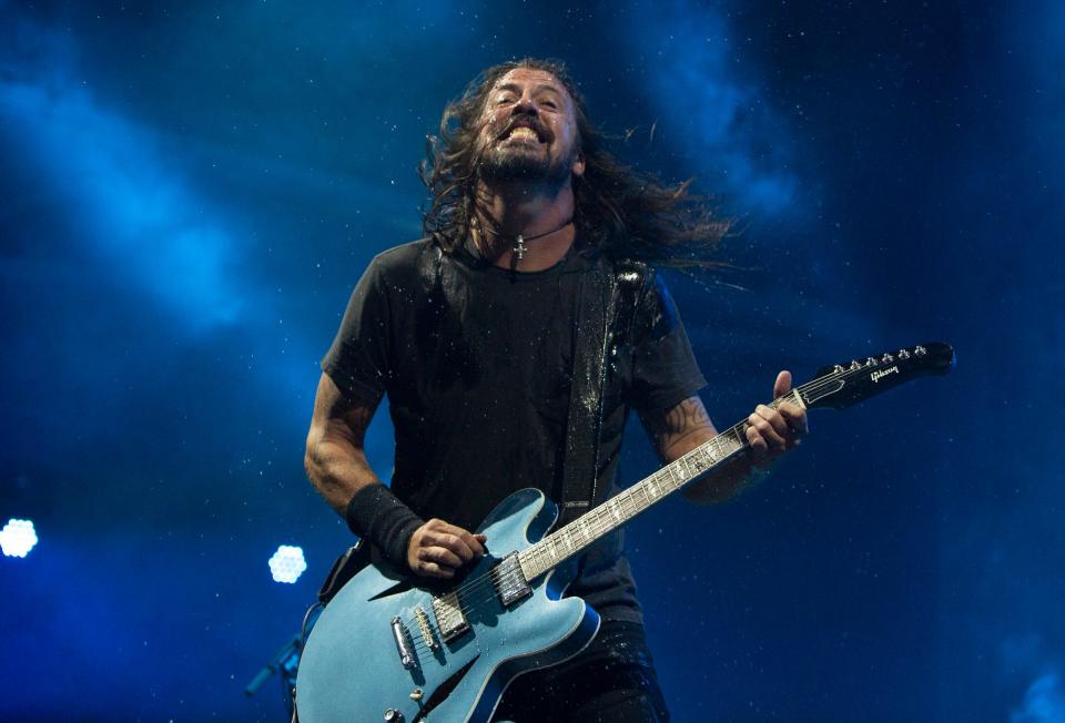 Dave Grohl of the Foo Fighters, shown performing April 18, 2018, in Austin, Texas.