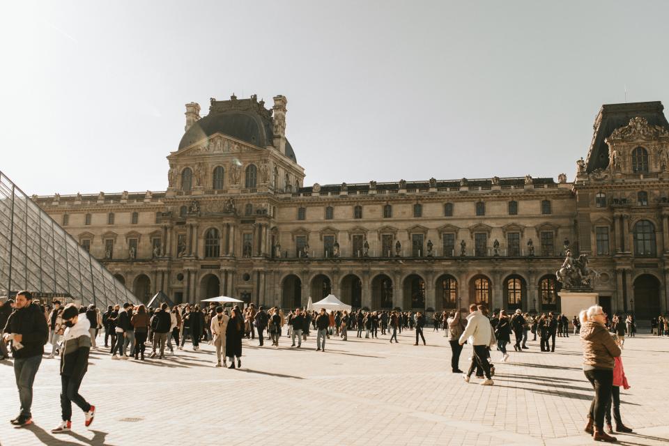 The Louvre in France.