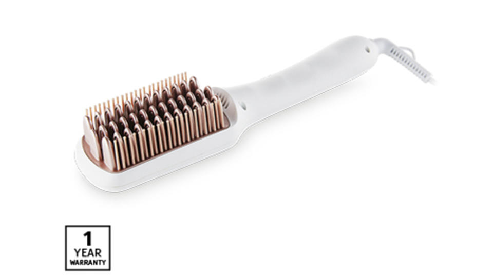 Aldi's Special Buys hair straightening brush for $25 on sale October 23rd
