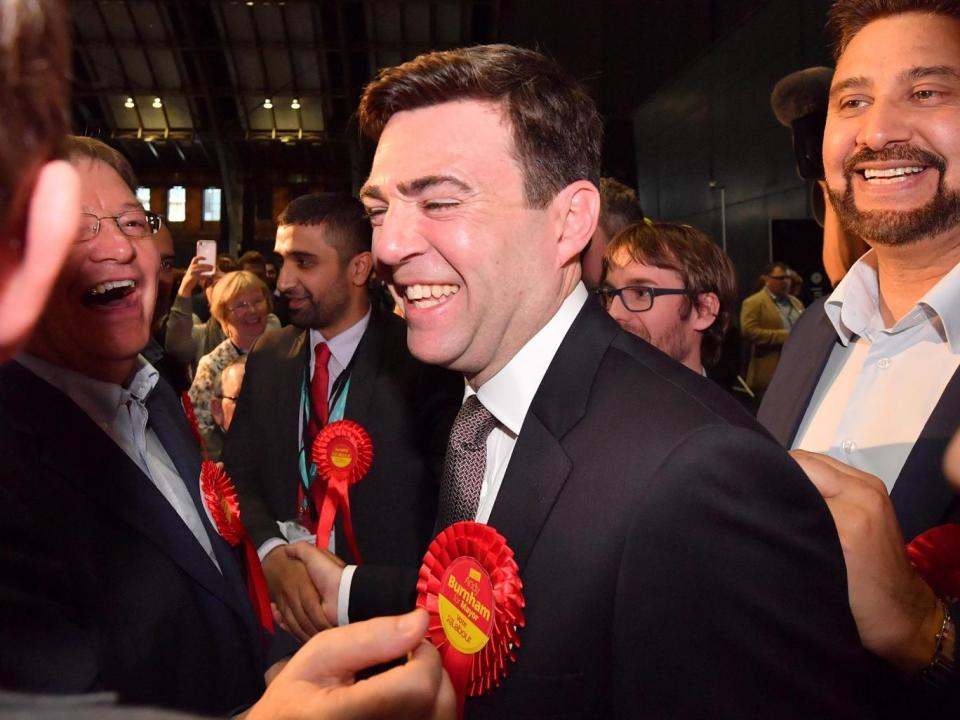 Andy Burnham was elected as the Mayor of Manchester earlier this year (Getty)