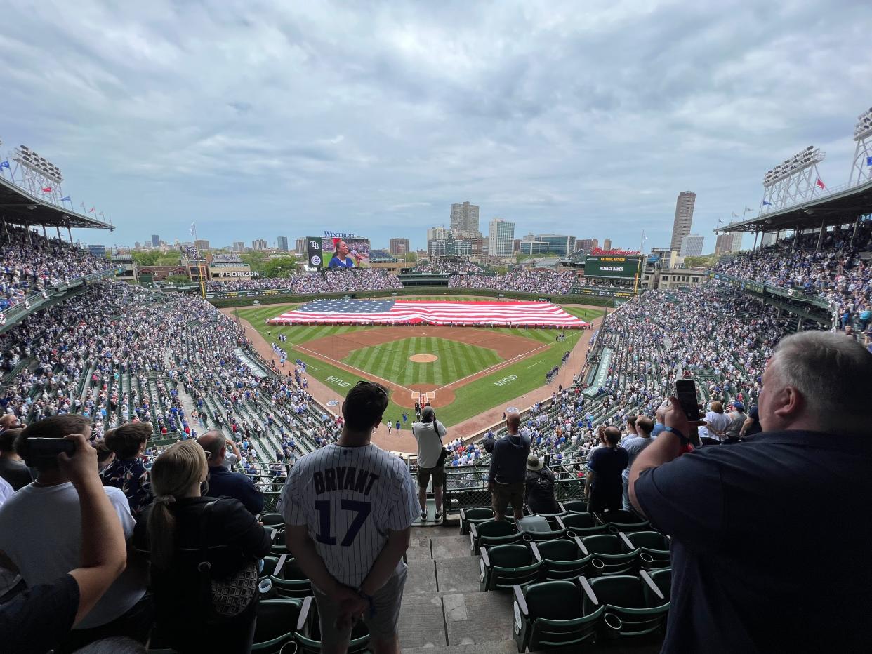 The Cubs have called Wrigley Field their home since 1916.