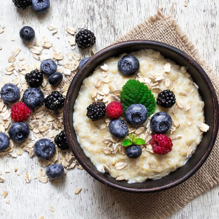 Flavored instant oatmeal