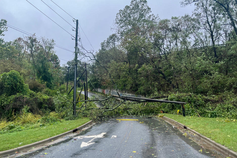 Helene Aftermath. (Jacob Biba / Asheville Citizen Times / USA Today Network)