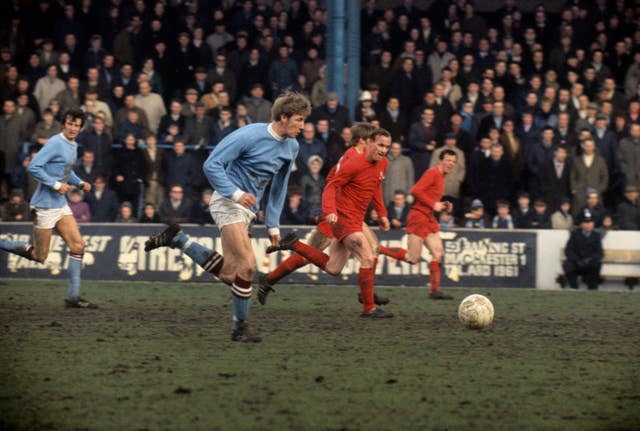 Colin Bell in full flow