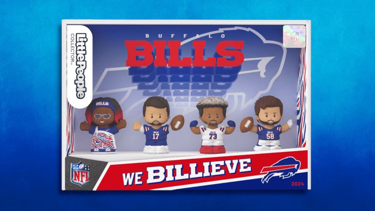 New Buffalo Bills FisherPrice Little People set unveiled for 2024