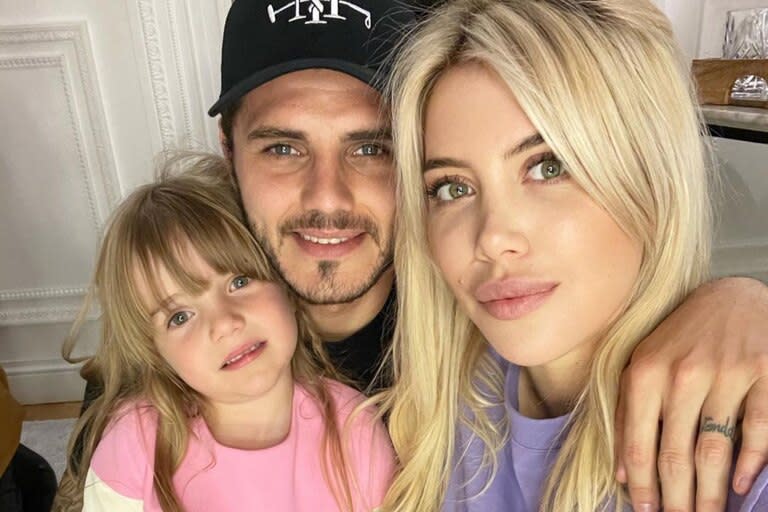 Isabella es la segunda hija que Wanda Nara y Mauro Icardi tuvieron juntos