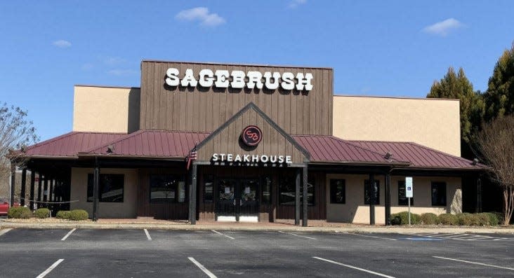 The former Sagebrush Steakhouse is now the site of a new sports themed restaurant called Coach's Neighborhood Grill.