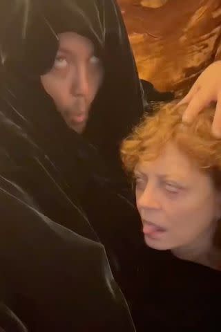 <p>Jack Henry Robbins/ Instagram</p> Jack Henry Robbins and Mother Susan Sarandon