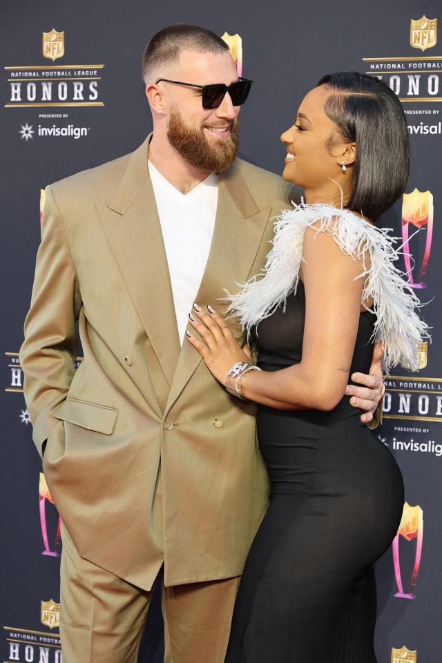 Travis Kelce's girlfriend Kayla Nicole makes fashion statement on