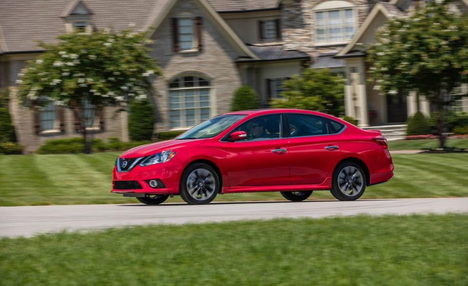 <p>Excitement doesn’t always sell cars, and the Nissan Sentra is proof. With its low base price, middling performance, and rental-car vibe, it won’t quicken anyone’s pulse, but it sure did find plenty of buyers in 2017. Its total for the year beat several other key compact-car rivals such as the Chevrolet Cruze, the Ford Focus, and the Hyundai Elantra, although we’d choose any of those competitors over the Nissan if it were our dollar. <a rel="nofollow noopener" href="https://www.caranddriver.com/nissan/sentra" target="_blank" data-ylk="slk:READ MORE ››;elm:context_link;itc:0;sec:content-canvas" class="link ">READ MORE ››</a></p>