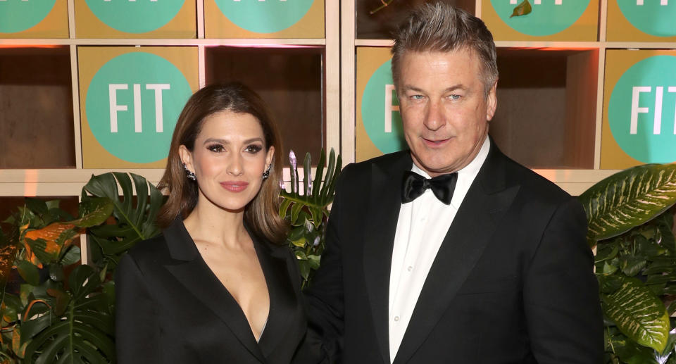 Hilaria and Alec Baldwin. Image via Getty Images.