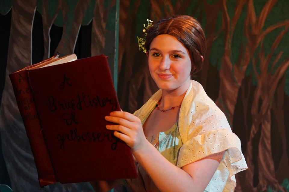 Macy Moon as Snow White in Knoxville Children’s Theatre’s production of “Snow White,” starting this weekend. May 25, 2022