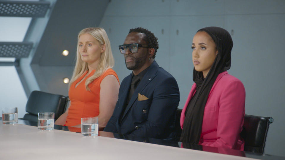 Tre Lowe has experienced the pressure of the boardroom on The Apprentice. (BBC)