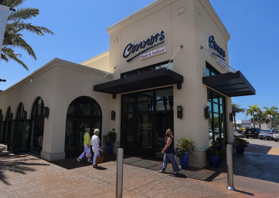 Connors Steak & Seafood's Sarasota location, pictured here, also made OpenTable's list.