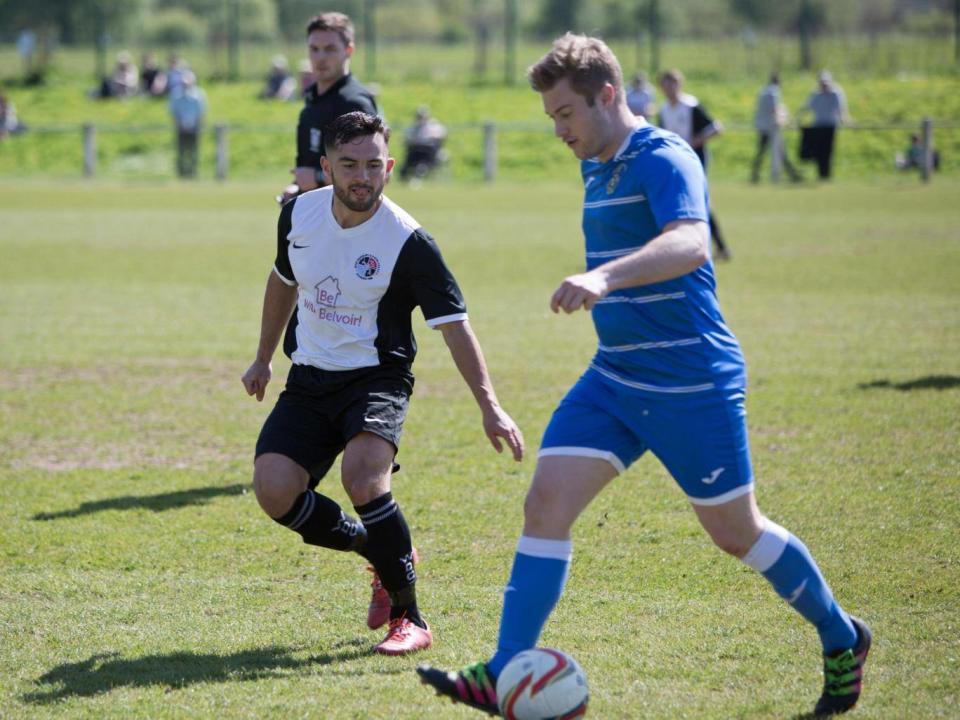 Sergeant in action for West Didsbury and Chorlton (Graham Currey)