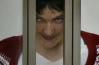 Ukraine pilot Savchenko stages hunger strike protest during trial