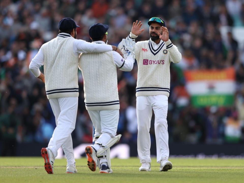 Kohli produced a 50 for the tourists (Getty Images)