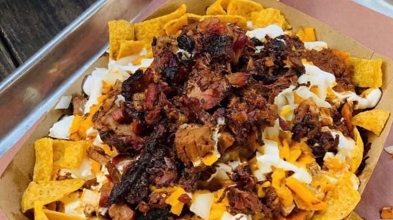 frito pie brisket pit room