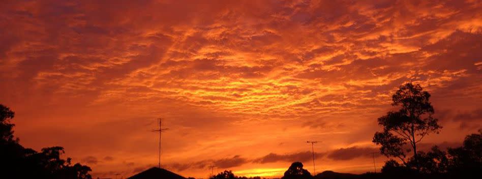 The Bureau of Meteorology is warning people to brace for large hailstones. Picture: Sunrise
