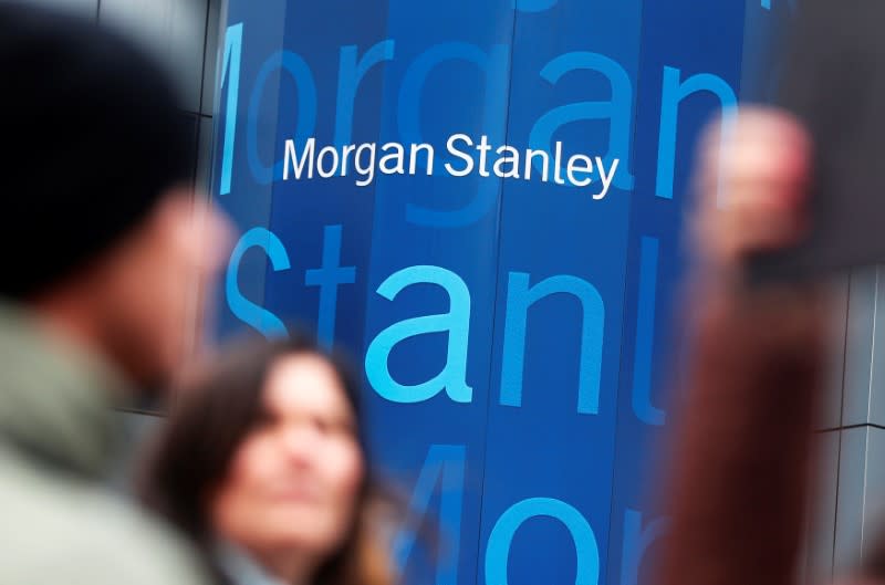 The headquarters of Morgan Stanley is seen in New York