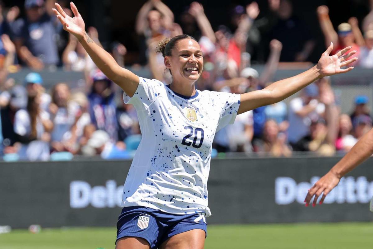 Trinity Rodman Dominates Late with 2 Goals in USWNT Send-Off Ahead of World  Cup