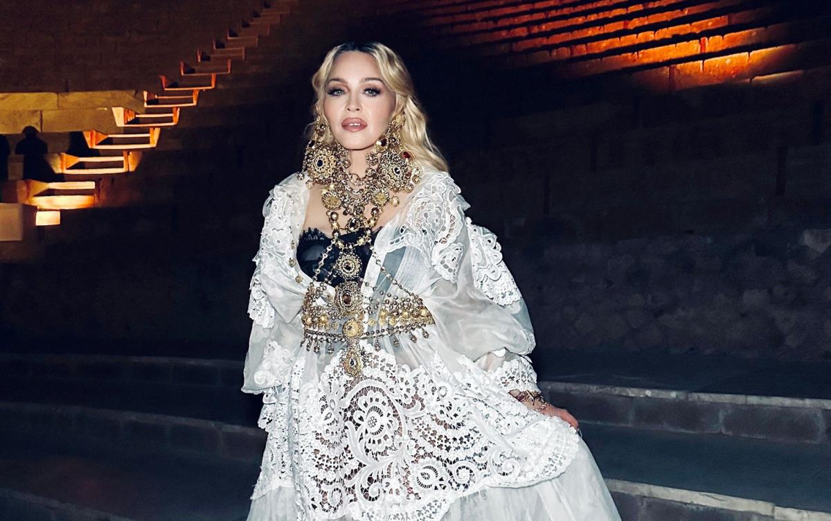 Madonna celebrates 66th birthday in lingerie