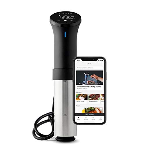 Anova Culinary AN500-US00 Sous Vide Precision Cooker (WiFi), 1000 Watts | Anova App Included, B…