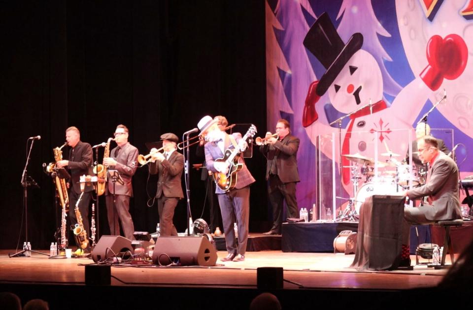 Big Bad Voodoo Daddy played the first post-shutdown concert at the Florida Theatre on Dec. 9, 2020. They are back on the same stage Friday night.