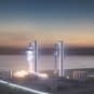 Une projection de Starship // Source : YT/SpaceX