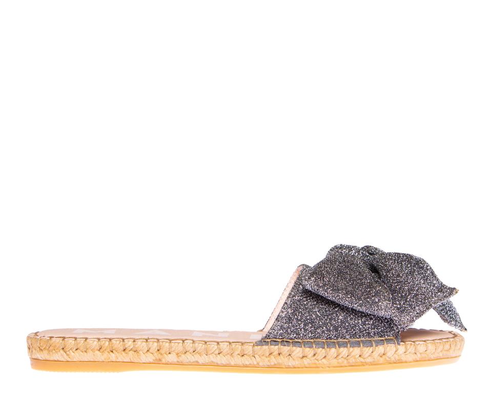 Flat Sandals with Knot, £98, Manebi