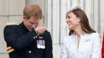 <p> During Trooping the Colour - the annual military parade in honour of the monarch's official birthday - Prince Harry and Kate Middleton giggled away like naughty schoolchildren. </p> <p> It was an endearing moment of goofiness between the senior royals, who proved how close they had become. </p> <p> Prince Harry spoke highly of Kate in his 2023 memoir, Spare, writing, "I loved my new sister-in-law. I felt she was more sister than in-law, the sister I'd never had and always wanted, and I was pleased that she'd forever be standing by Willy's side. She was a good match for my older brother." Their relationship, sadly, seems to have become more tepid over the years, however. </p>