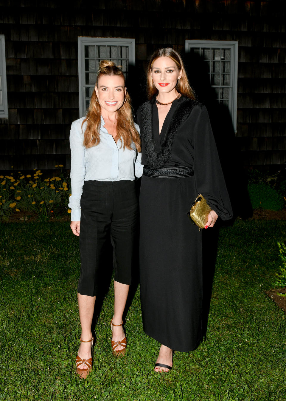 Tracy Anderson, Olivia Palermo. - Credit: Rommel Demano/BFA.com