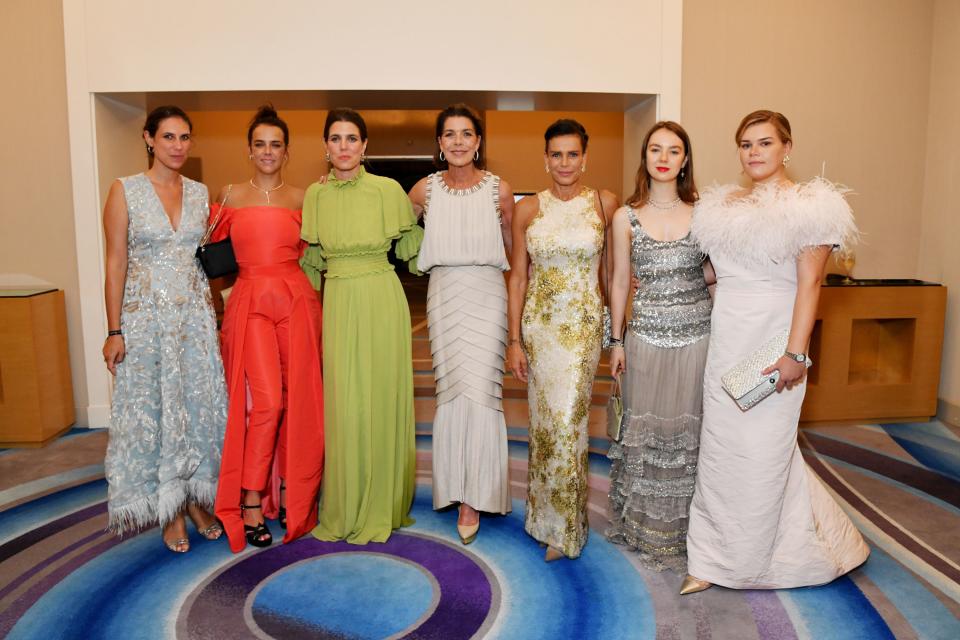 Tatiana Santo Domingo, Pauline Ducruet, Charlotte Casiraghi, Princess Caroline of Monaco, Princess Stephanie of Monaco, Alexandra de Hannover, Camille Gottlieb.