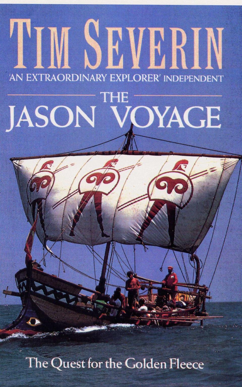 Tim Severin's account of his travels in a replica of a Bronze Age galley to trace the Mediterranean journeys of Jason