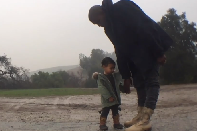 North starred in dad Kanye’s music video when she was two years old. Copyright: [YouTube]