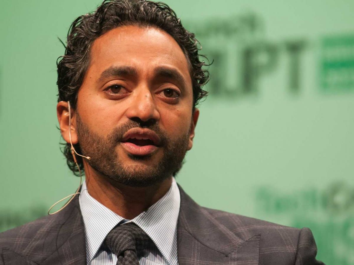 Social Capital founder Chamath Palihapitiya