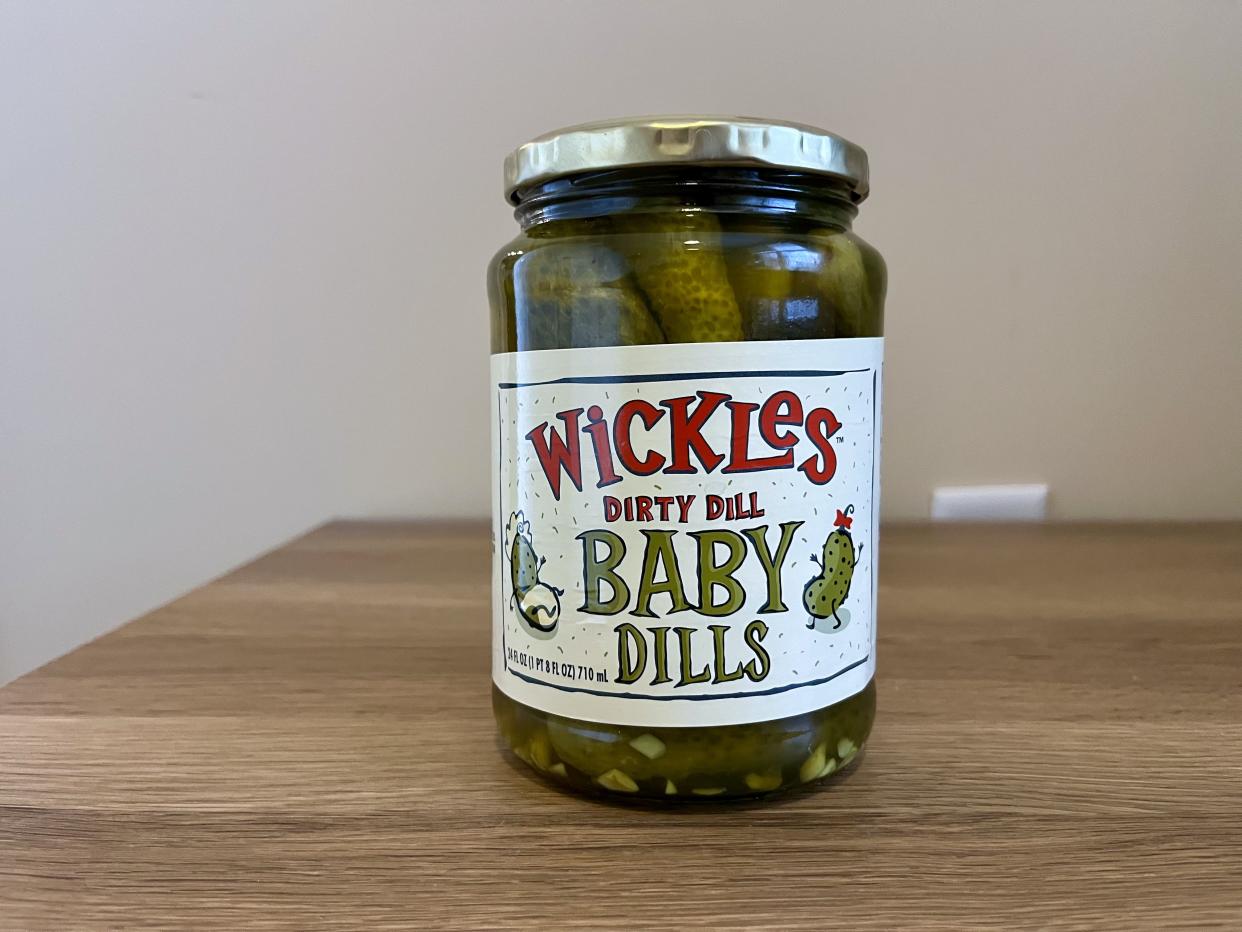 Wickles Dirty Dill Baby Dill pickles