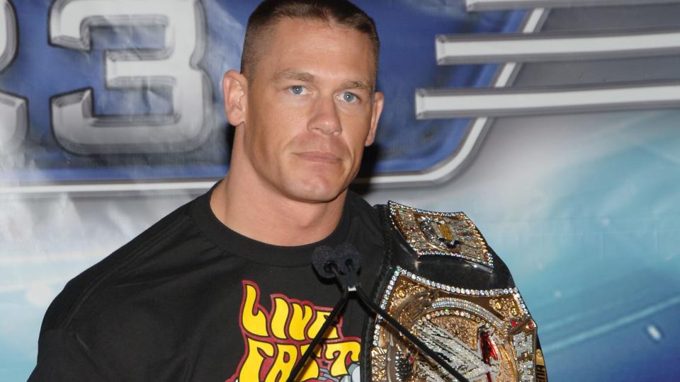 John Cena became a 16-time WWE champion during his wrestling career. (WireImage)