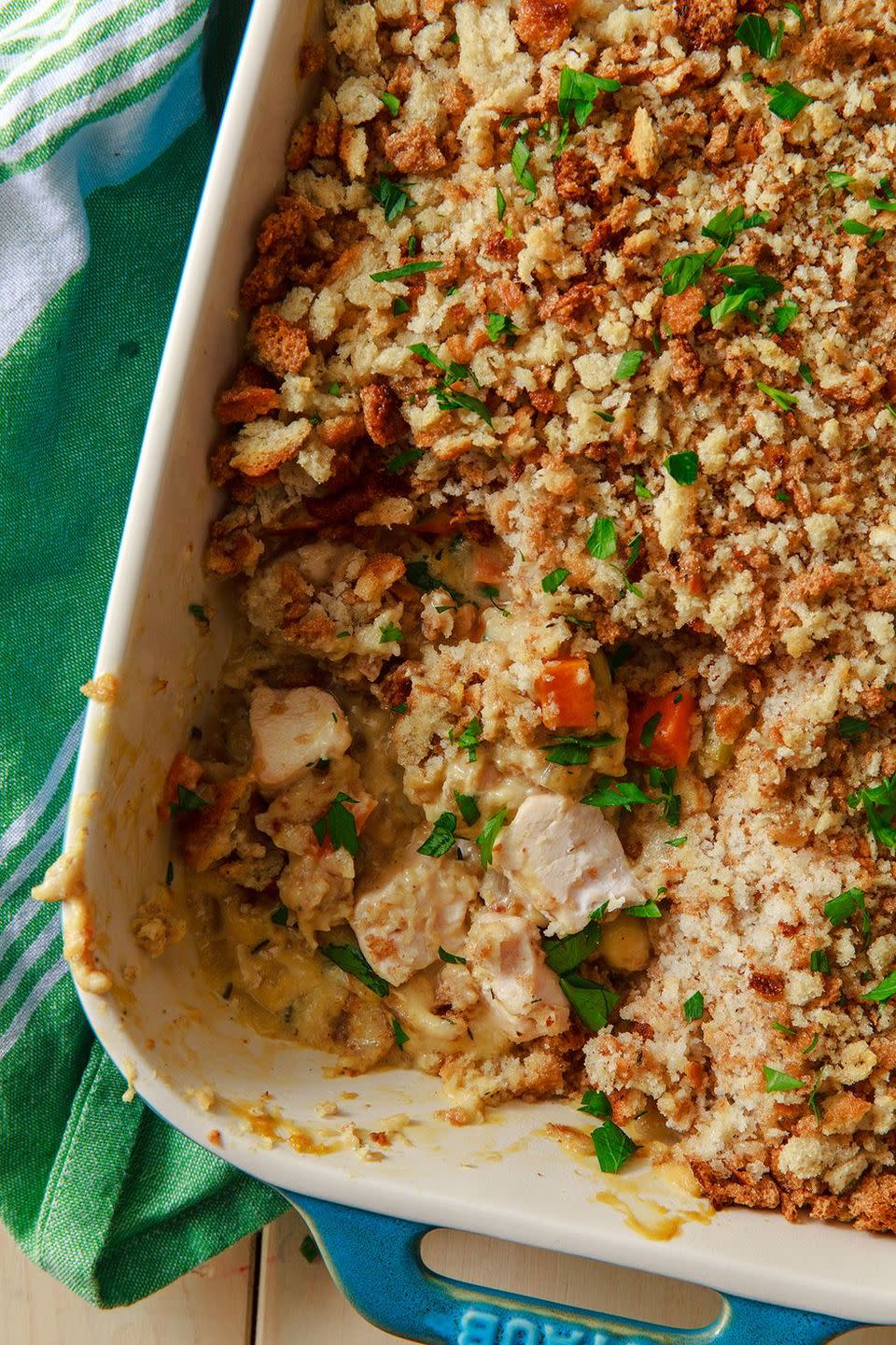 Chicken Stuffing Casserole