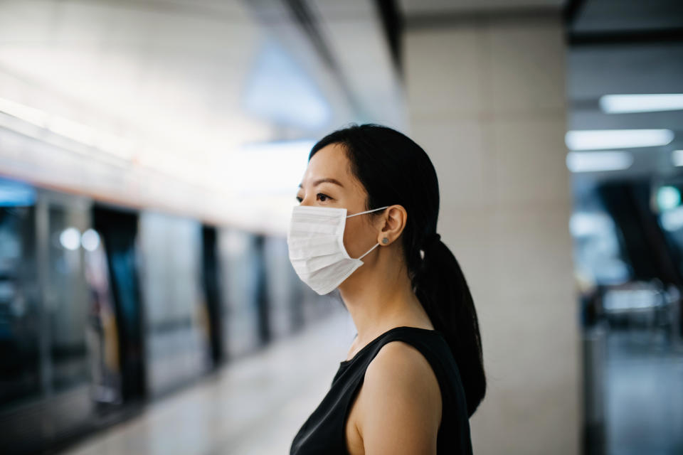 Mundschutz oder Gesichtsmaske zu tragen ist in Hong Kong weit verbreitet (Symbolbild: Getty Images)