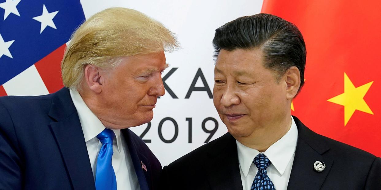 Donald Trump Xi Jinping