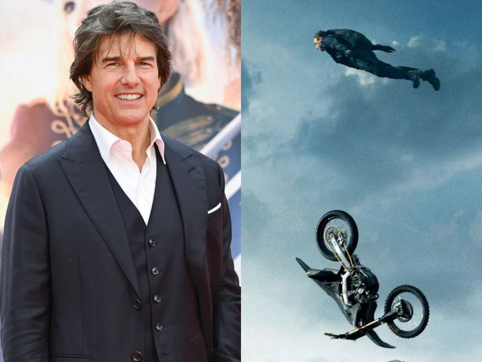 Tom Cruise's motorcycle stunt in 'Mission: Impossible 7' was a surprise ...