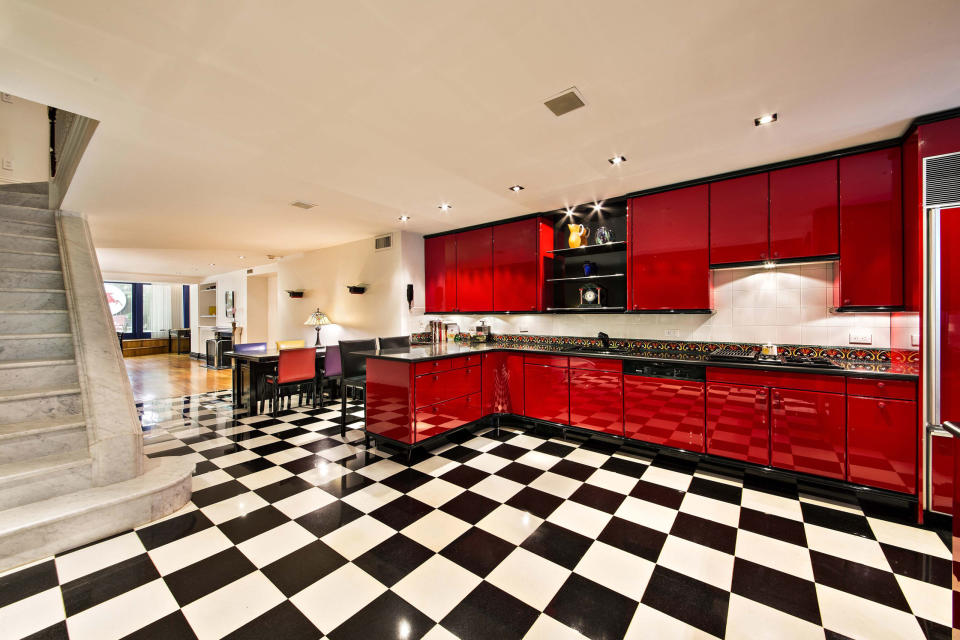 <p>The newly remodeled kitchen</p>