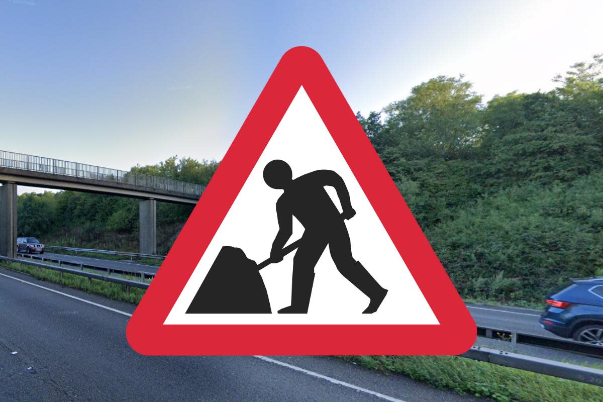 The A41 southbound is set to close overnight over more than three weeks. <i>(Image: Google Street View/Pixabay)</i>