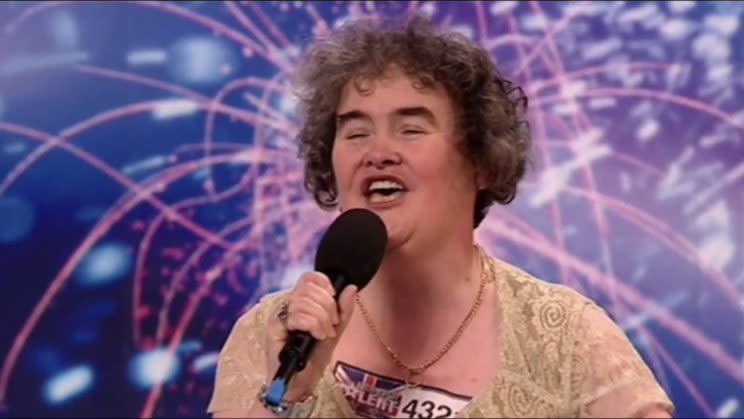 Susan shot to fame on Britain’s Got Talent.