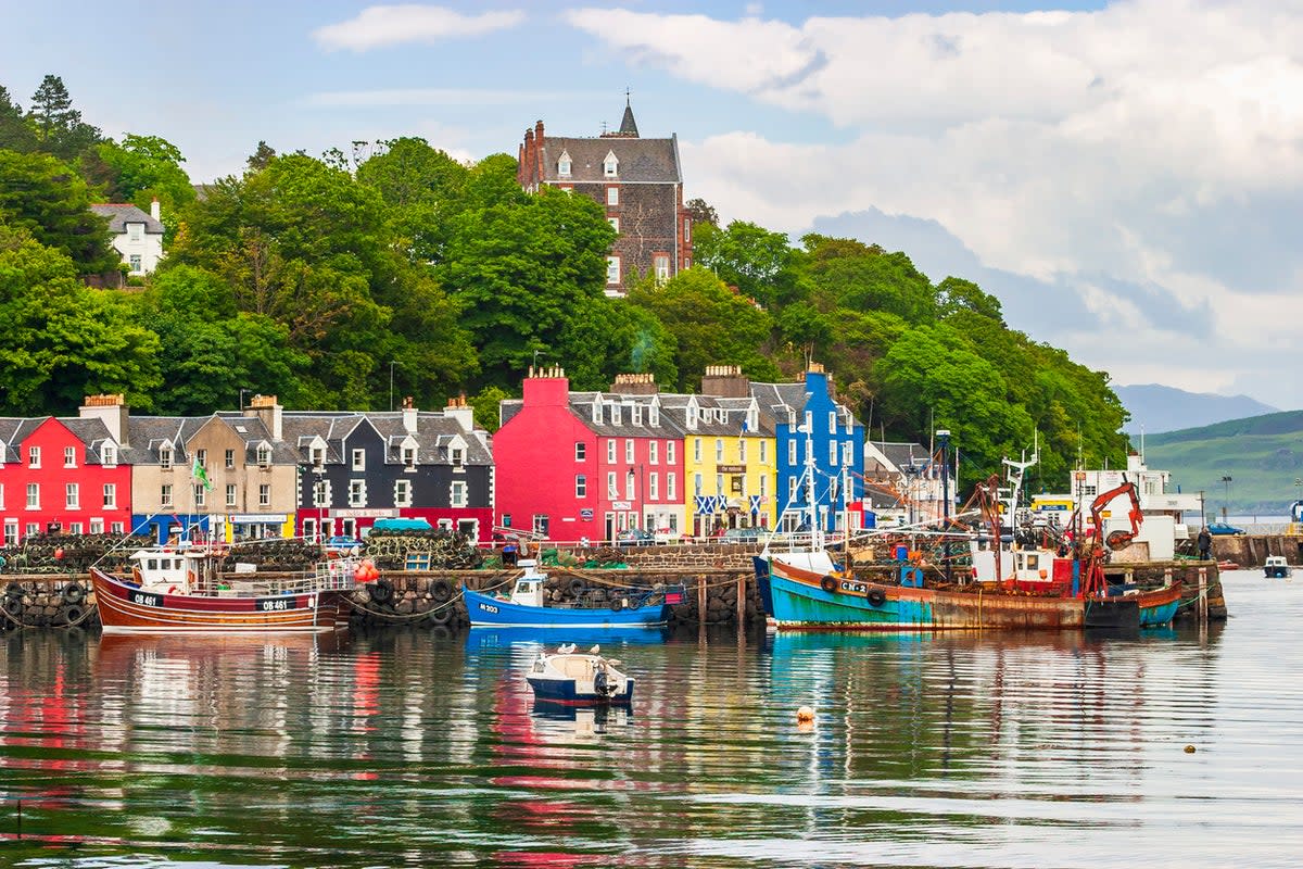 The Isle of Mull’s capital inspired the colourful houses of ‘Balamory’ (Getty)