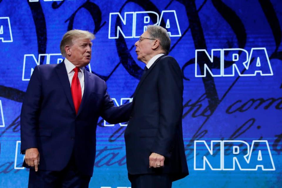 Texas School Shooting NRA (Copyright 2022 The Associated Press. All rights reserved.)