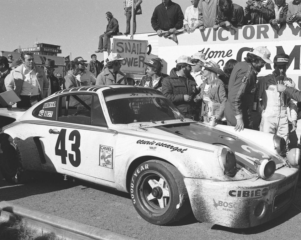 The Porsche Carrera that won the 1977 Rolex 24, with Hurley Haywood doing the bulk of the wheel time.