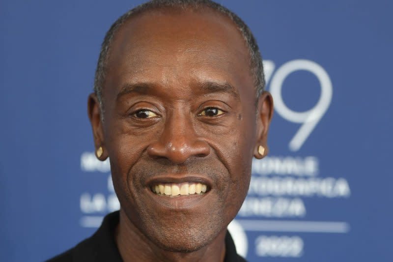 Don Cheadle will be honored at theGrio Awards. File Photo by Rune Hellestad/UPI