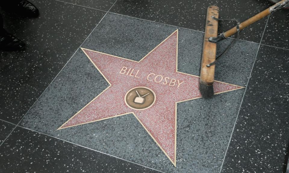 Bill Cosby’s star on the Hollywood Walk of Fame. Source: Getty